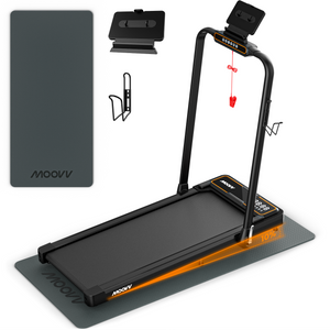 Moovv SmartStep Pro v3 Incline - Klappbares Laufband mit Steigung 1–12 km/h
