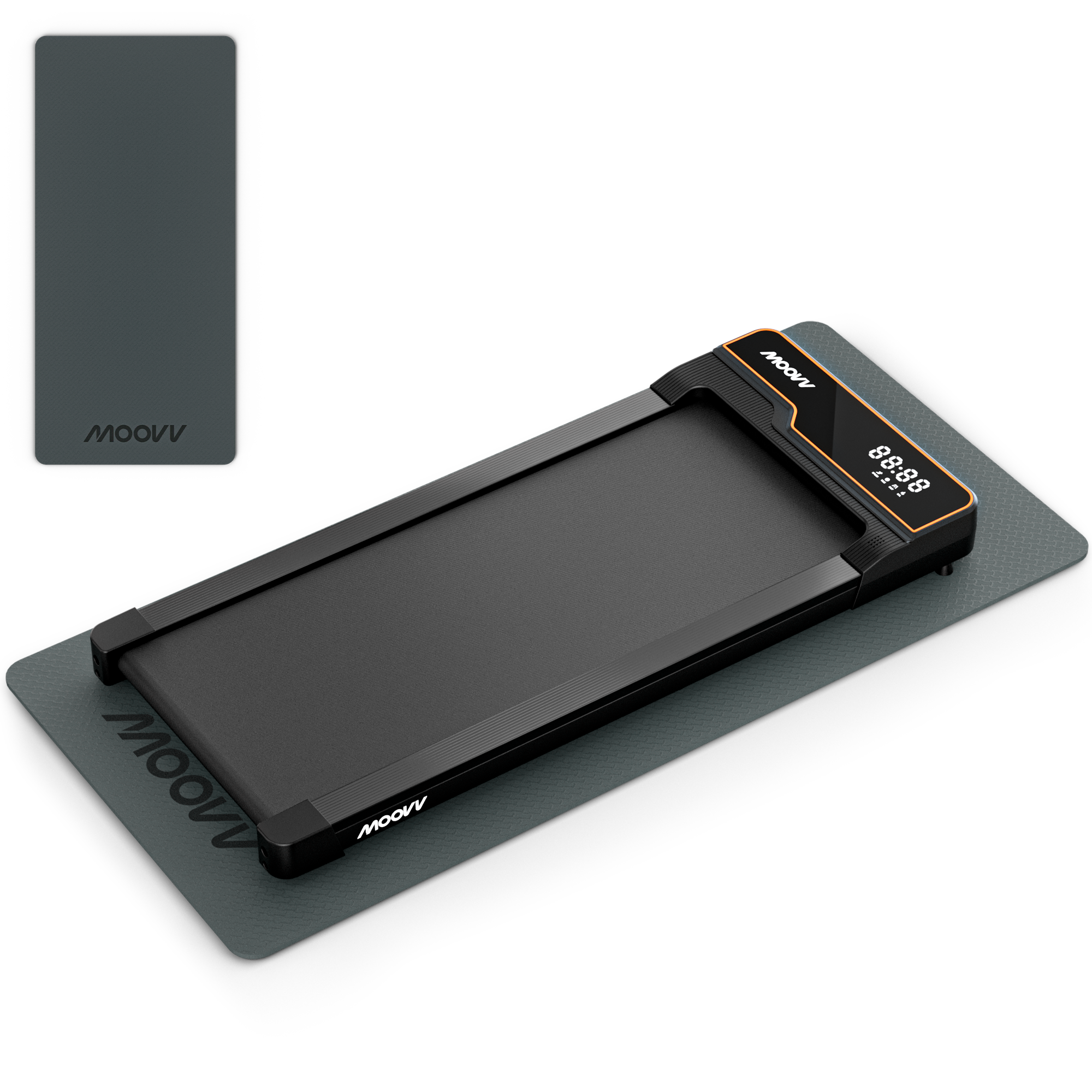 Moovv SmartStep v2 - Walking Pad / kleines Laufband, 1–6 km/h