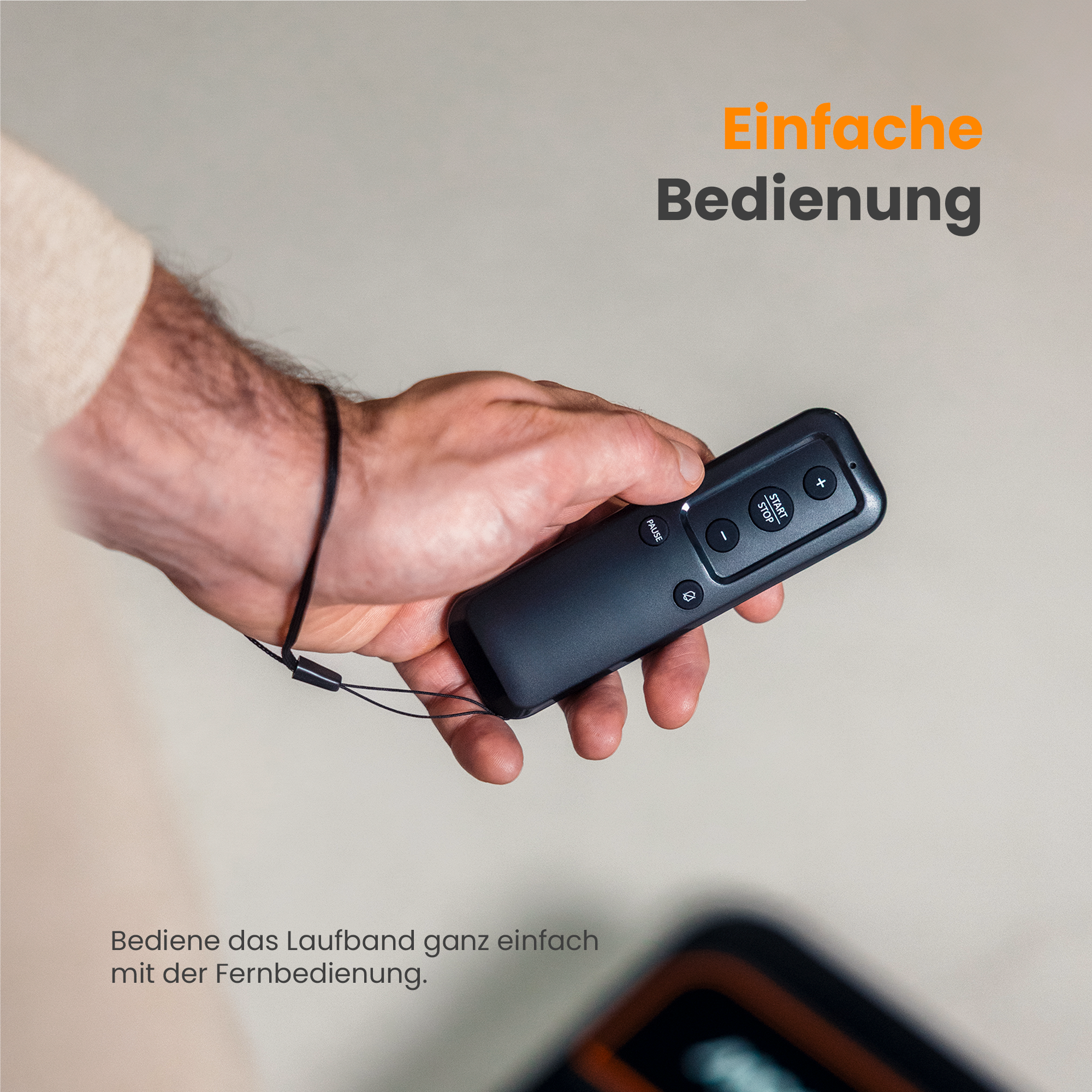 Moovv SmartStep v2 - Walking Pad / kleines Laufband, 1–6 km/h