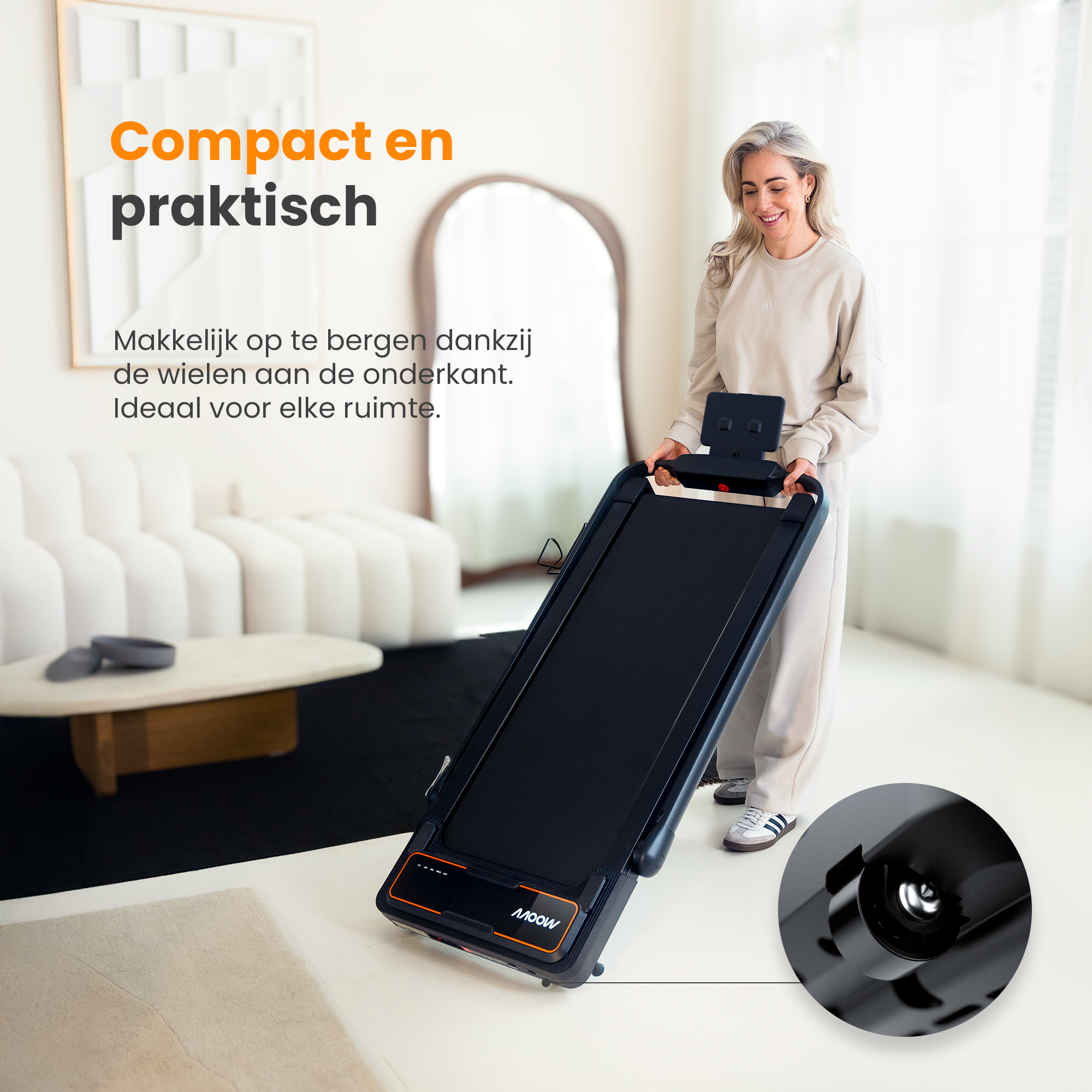 Moovv SmartStep Pro v3 - Loopband Inklapbaar 1-12km/u