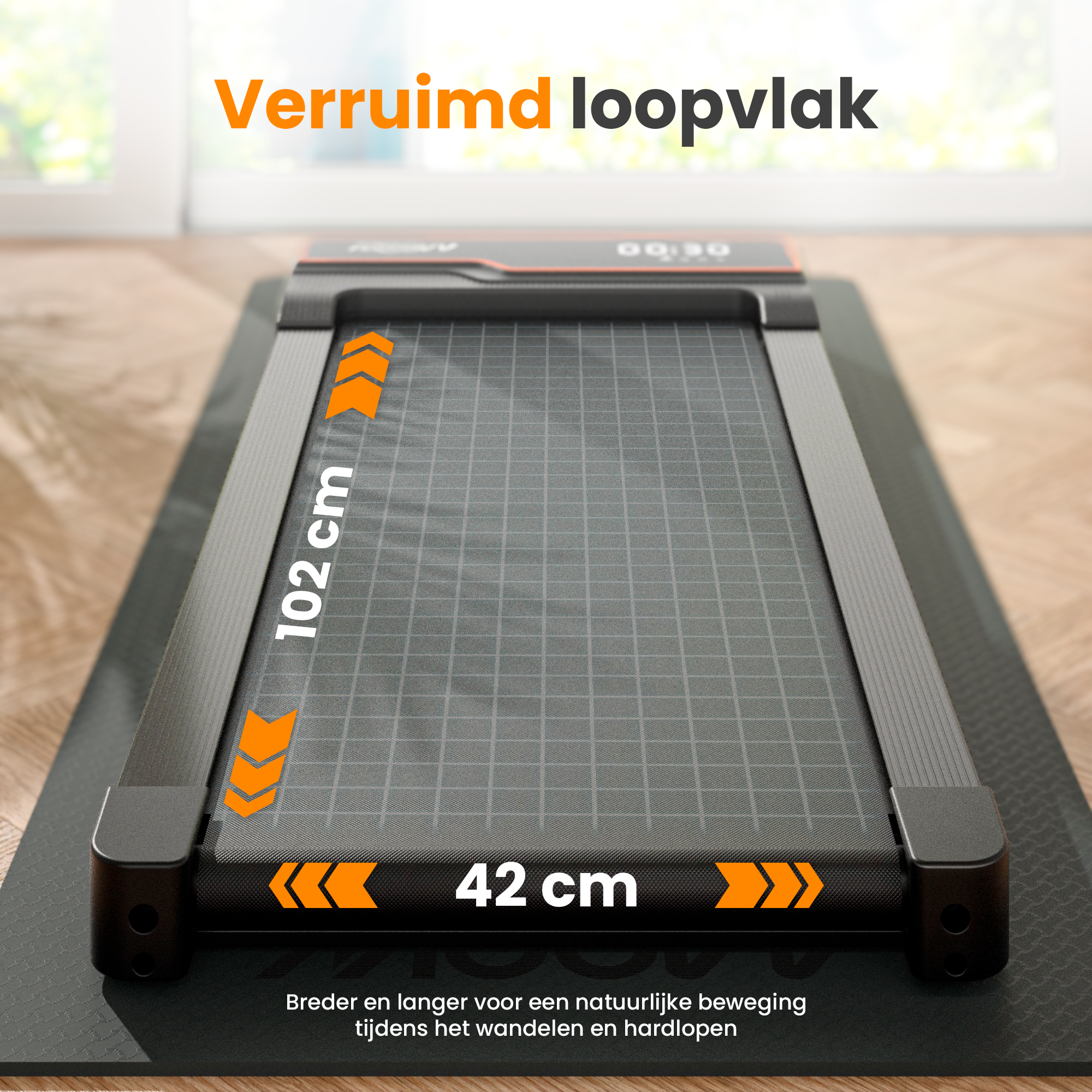 Moovv-SmartStep-Loopband-WalkingPad-VerruimdLoopvlak