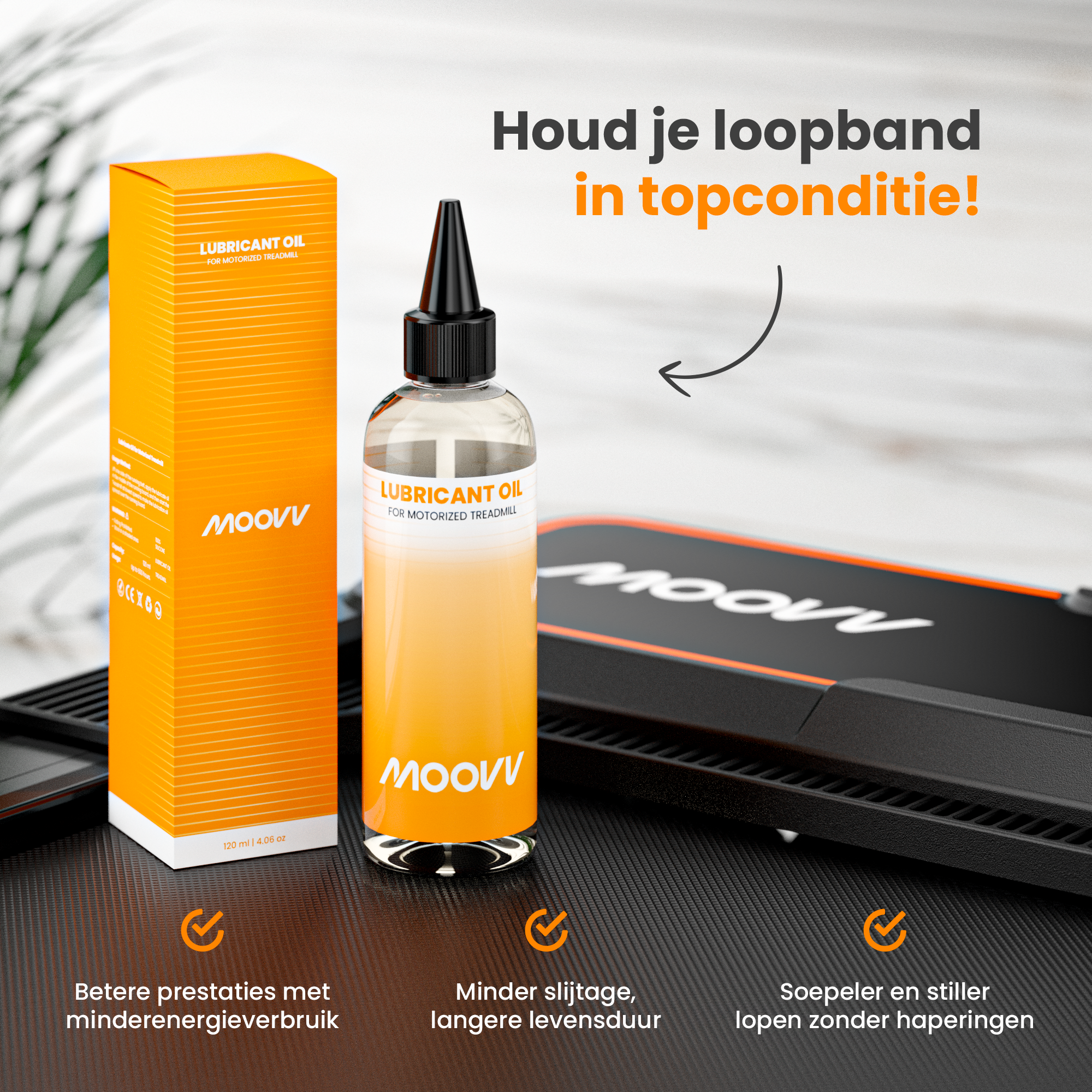 Moovv Schmieröl für Laufbänder – Wartung & Pflege